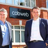 Head of customer success Michael Gore (left) and managing director Michael Frisby (right) Picture: Stuart Martin