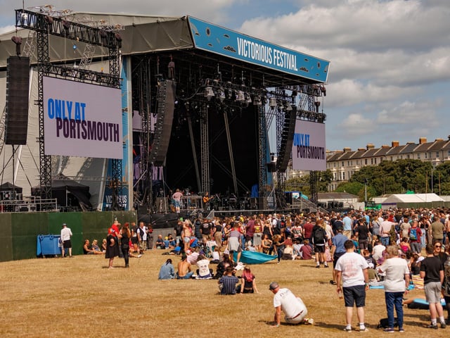 Crowds enjoy day one at Victorious Festival 2024, Friday, August 23.