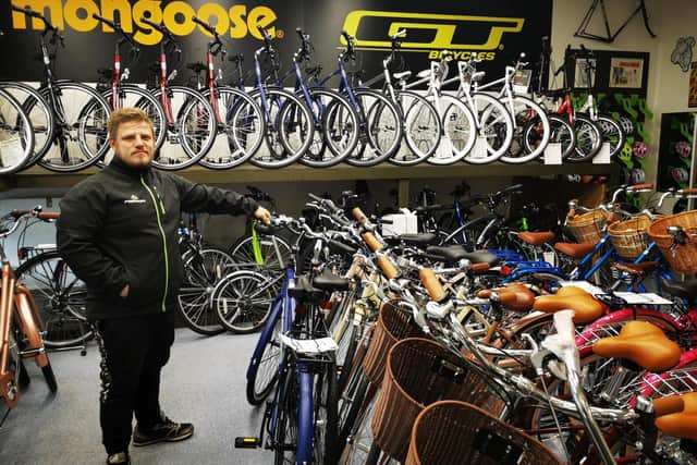 Steve Mckeon, Showroom Manager, Portsmouth Cycle Exchange