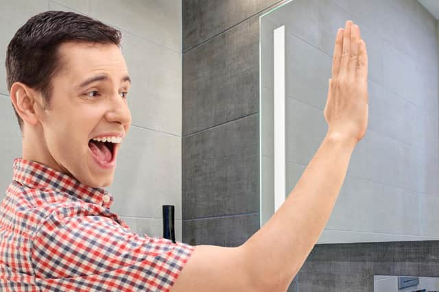 SAD: Rick has to high-five himself in the mirror when he reckons he's had a successful day. Picture: Shutterstock