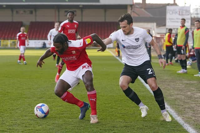 Charlie Daniels endured a Swindon nightmare in last night's 3-1 defeat. Picture: Jason Brown/ProSportsImages