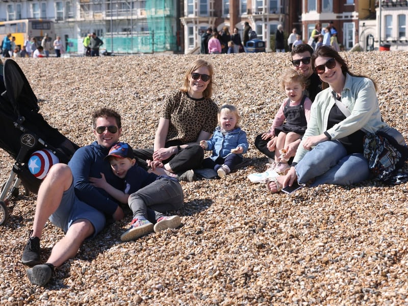On the beach