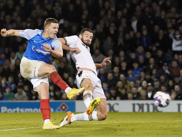 What a start this man has had to his Pompey career as he netted his ninth goal of the campaign to salvage a draw on Tuesday. Despite appearing on the score-sheet, it was a display he called ‘dreadful’ and promised Pompey fans there is more to come from him. More goals wouldn’t go a miss against Shrewsbury as the Blues look to find a winning return.
