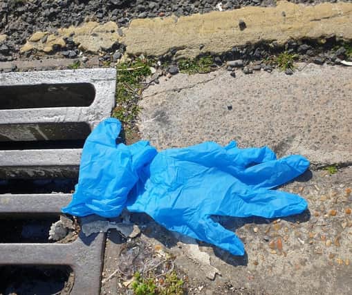 The city council has warned people to dispose of PPE properly. Picture Portsmouth City Council