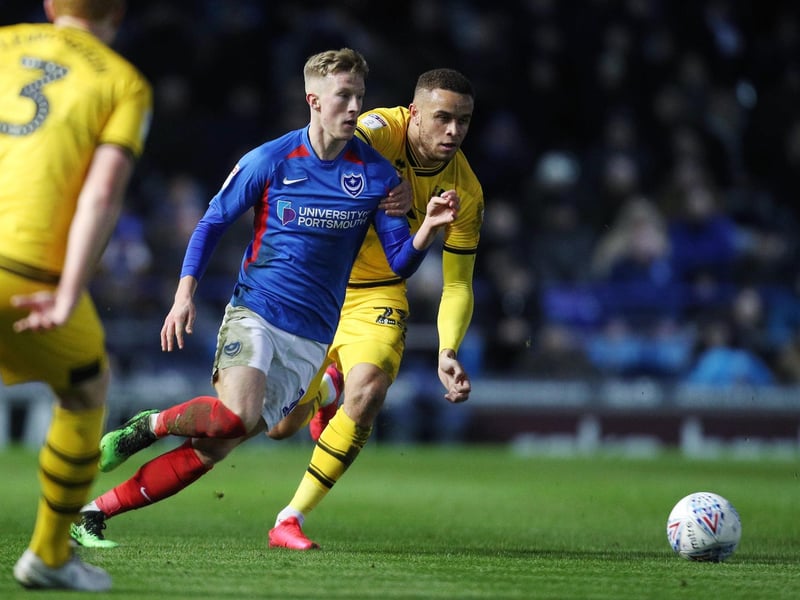 Pompey: 23 games, 0 goalsEndured an injury-hit season-long loan from Rangers in 2019-20, when he also found himself being played out of position at right-back, despite being a central midfielder. Started the League One play-off semi-final first leg against Oxford United in July 2020, yet proved to be his last outing before returning to Scotland. Has since represented Aberdeen and Bristol City, making 22 games for the latter after recovering from injury. Picture: Joe Pepler