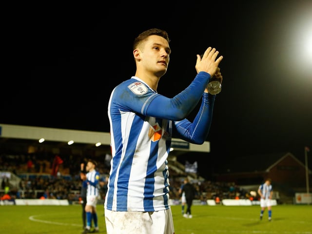 Cross said: 'He cleaned up at the end of season awards and he's probably their biggest asset. I think he's got around 12 goals and has played most of his football now through the middle. I know Danny Cowley has watched him and it appears Luke Molyneux is one on the radar as well. He has that, kind of, raw potential and is young enough to develop and probably fits the remit of players on the rise they want.'