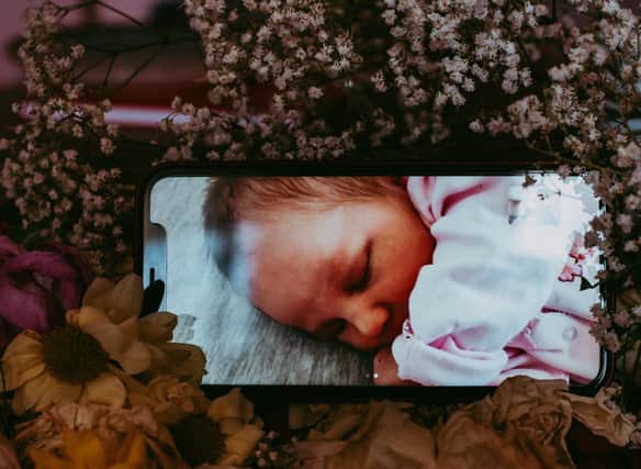 Liberty Photography in Southsea is offering FaceTime photoshoots for newborns.