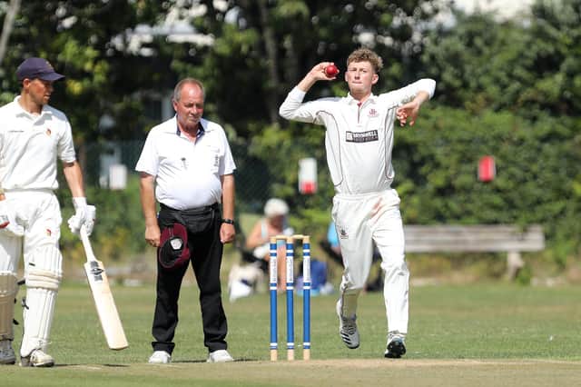 Ben Saunders took three wickets as Portsmouth & Southsea reached the semi-finals of the Southern Premier League's T20 Plate tournament. Picture: Chris Moorhouse