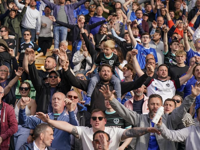 Drowning out the Norwich fans!