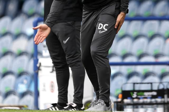 Danny Cowley Pic: Kieran Cleeves/PA Wire.