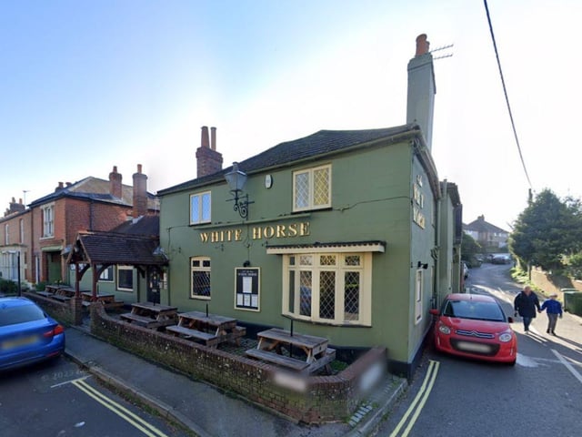 The White Horse at 44 North Wallington, Fareham was rated five on December 4.