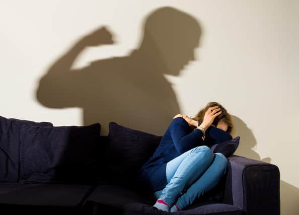 File posed phot of domestic abuse. Picture: Dominic Lipinski/PA