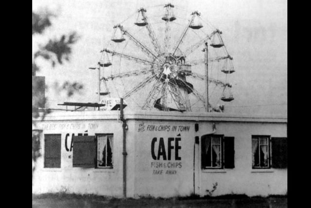The 'bomb-proof' Anchor Cafe near the Clarence Pier complex
