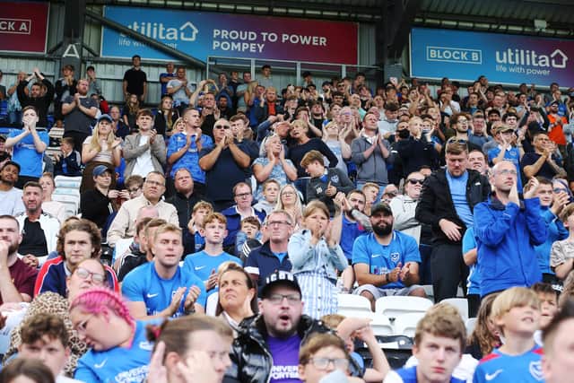Pre-season- Portsmouth vs Peterborough -  Pompey fans