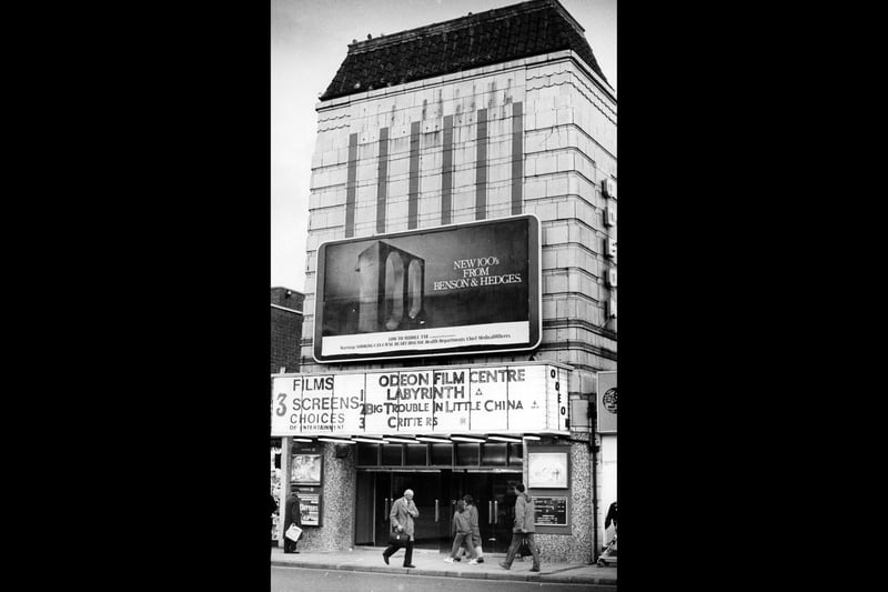 The Odeon cinema on London Road, North End, Portsmouth 1986. The News PP4884