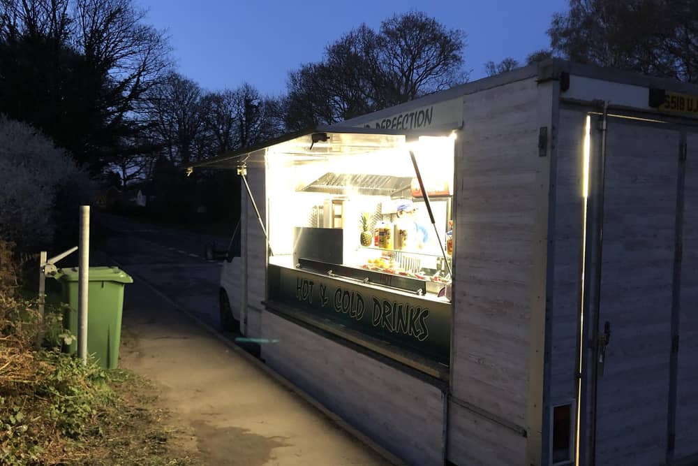 The Boss Kebab, just outside Shedfield.