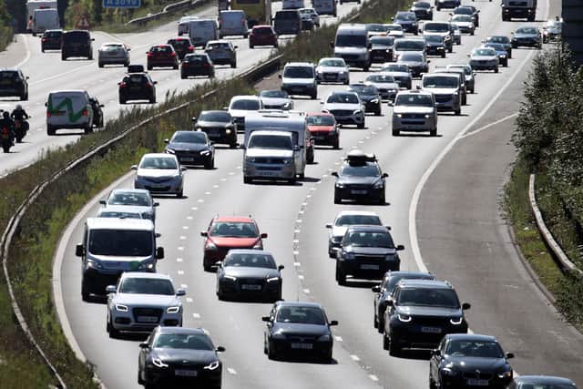 File photo of the M3 in Hampshire. Picture: PA