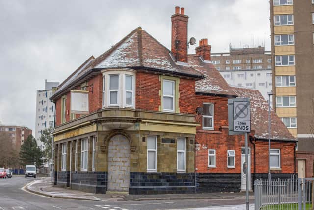The former pub The Cabmans Rest, 1 Plymouth Street, Somers Town, Portsmouth, has been converted into a 12-bed property.
Picture: Habibur Rahman