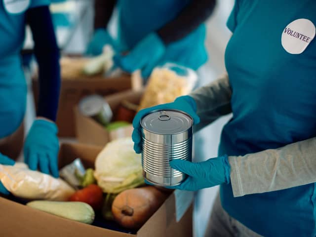 A number of people are turning to foodbanks