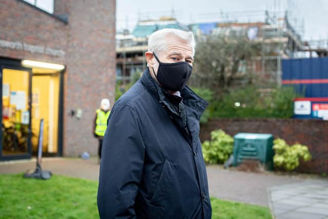 Martin Smith, 78, hopes the vaccination programme will enable life to return to normal so he can return to Fratton Park to watch Pompey.

Picture: Habibur Rahman