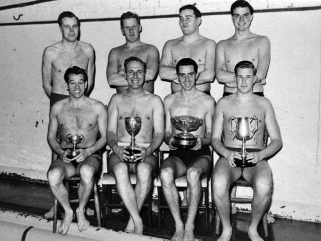 The Northsea Swimming Club water polo team in 1960.