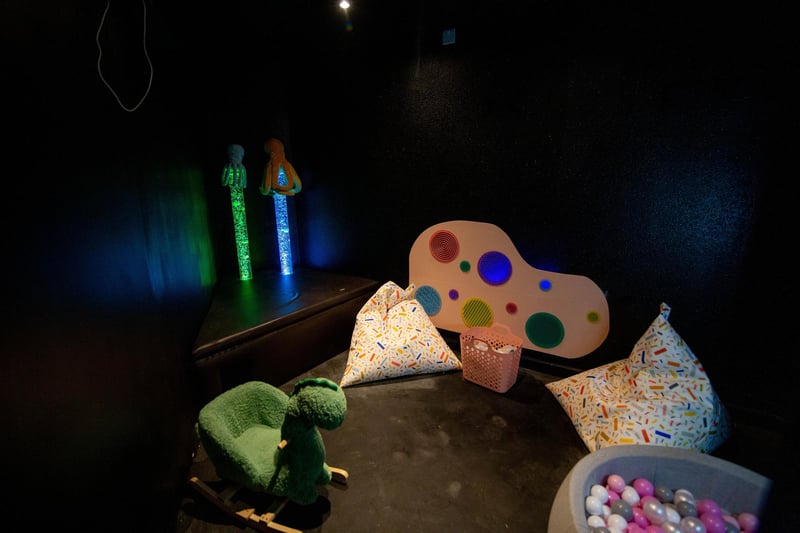 Pictured: Inside of of the sensory rooms at Southsea Play Cafe
Picture: Habibur Rahman
