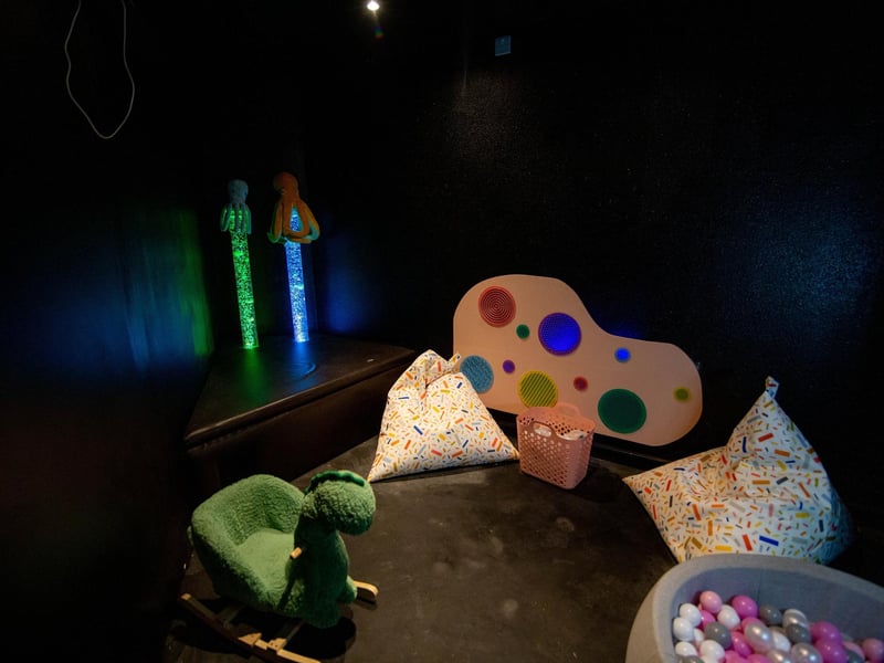 Pictured: Inside of of the sensory rooms at Southsea Play Cafe
Picture: Habibur Rahman