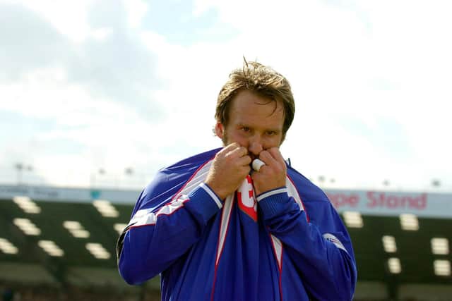 Former Arsenal, Middlesbrough and Villa midfielder Paul Merson cherished his time at Fratton Park. Picture: Steve Reid