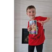 Theo Robbins, six, from Fareham, has written a book in aid of the Hero Paws charity called The Cousin Adventure, Book 1: The Elemental Gems