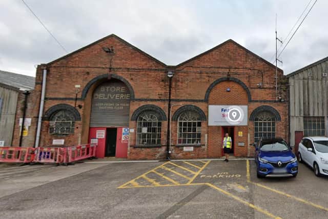 Hoeford bus depot 