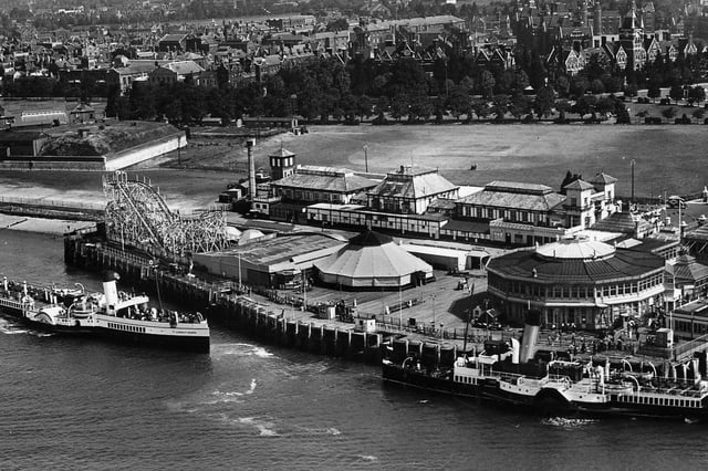 Clarence Pier with the paddle steamer Lorna Doone on the left. This picture was taken shortly before the outbreak of war in 1939. Picture: Robert James collection
