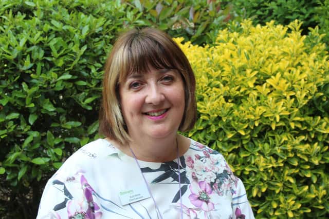Departing Rowans Hospice chief executive Ruth White
