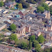 The St James' Hospital site, including Hamble House off Nelson Drive where the vaccinations will be carried out. Picture: Paul Jacobs