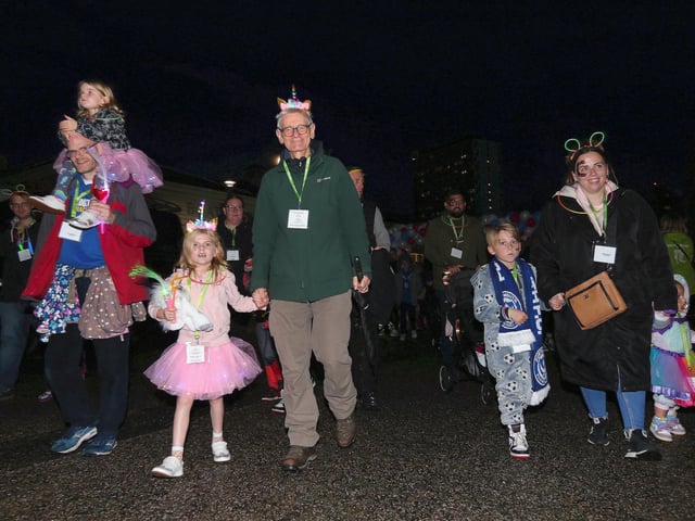 Starlit Walk in aid of Rowans Hospice, Portsmouth Historic Dockyard, HM Naval Base Portsmouth
Picture: Chris Moorhouse (jpns 261023-24)
