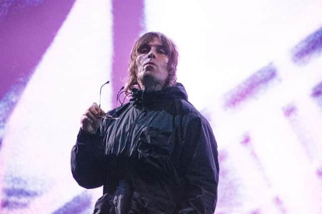 Liam Gallagher also performed at the Isle of Wight Festival this year.