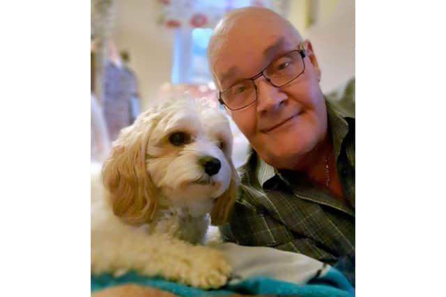 Duke will be starring in La Bohème with his owner Martin Clark, when the opera comes to the Portsmouth stage on March 30
Picture: Martin Clark