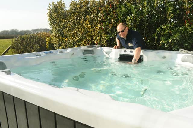 Peter Foster, maintenance manager at Wallops Wood Holiday Cottages.

Picture: Sarah Standing (090321-4707)