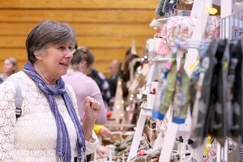 Rachel Fludder. Fareham Indoor Christmas market, Fareham Leisure Centre.
Picture: Chris Moorhouse