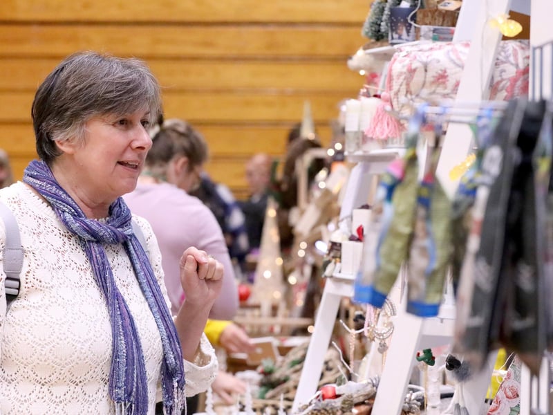 Rachel Fludder. Fareham Indoor Christmas market, Fareham Leisure Centre.
Picture: Chris Moorhouse