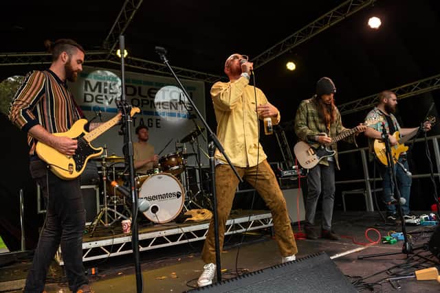 Colour of the Jungle performing at Charmed Life Festival at Victoria Park in Portsmouth City Centre in 2018.  Picture: Vernon Nash (180434-001)