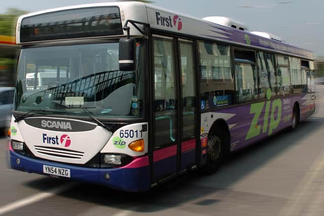 First bus
PICTURE:JONATHAN BRADY