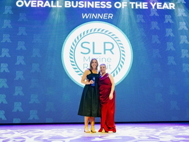 SLR Recruitment Solutions was named as the Overall Business of the Year.  Picture: Keith Woodland (270321-281)