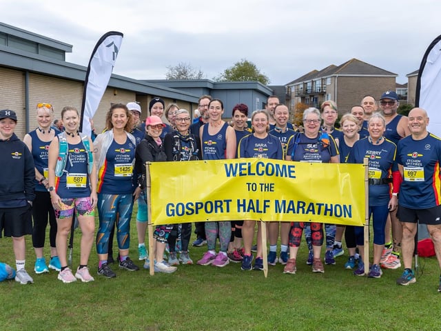 Itchen Spitfires Running Club at the Gosport Half Marathon Photos by Alex Shute
