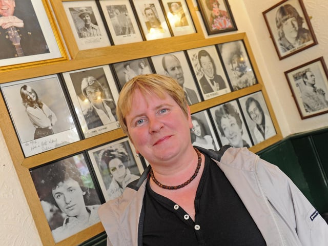 Landlady Kath Birch in 2011 (111742-3197)