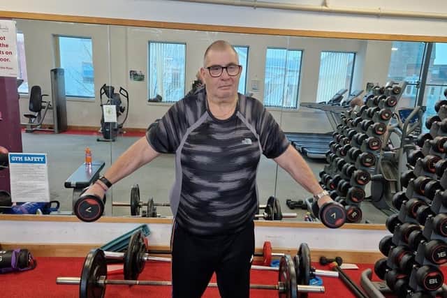Getting stronger is part of Dave’s journey