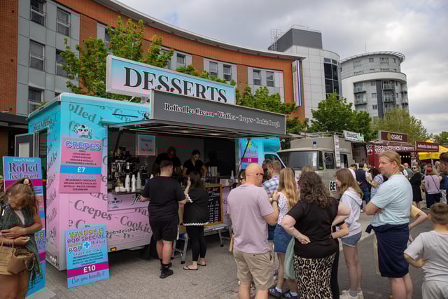 The southern heat of the British Food Awards is being held in Gunwharf Quays this weekend, with judging taking place of Bank Holiday Monday.  Photos by Alex Shute