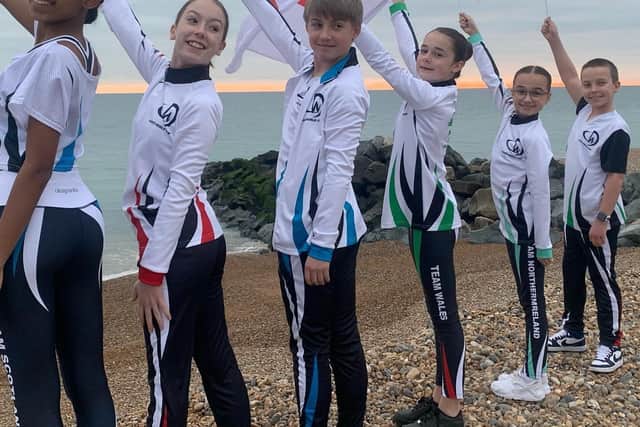 Portsmouth competitors showcase the 2022 DWC UK kit made by North End firm Design's Alike.