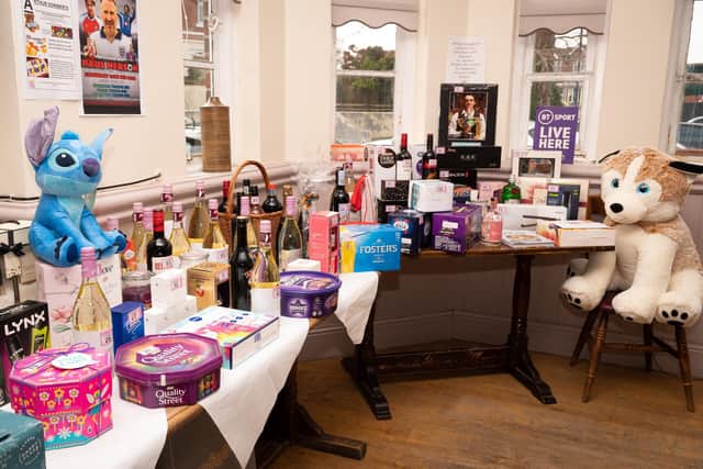 Just some of the raffle prizes at the event.

Picture: Keith Woodland