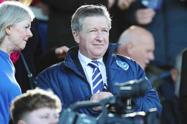 Pompey chief executive Andy Cullen