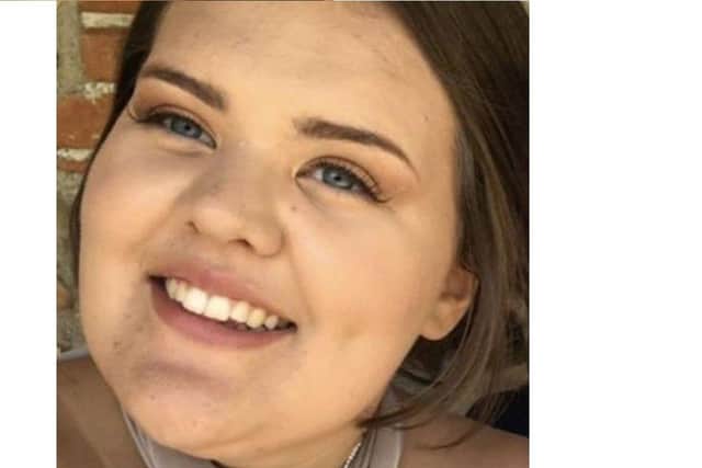 Pregnant Meghan Pollentine was killed in a crash on the A27 travelling from Havant. Picture released by Sussex police